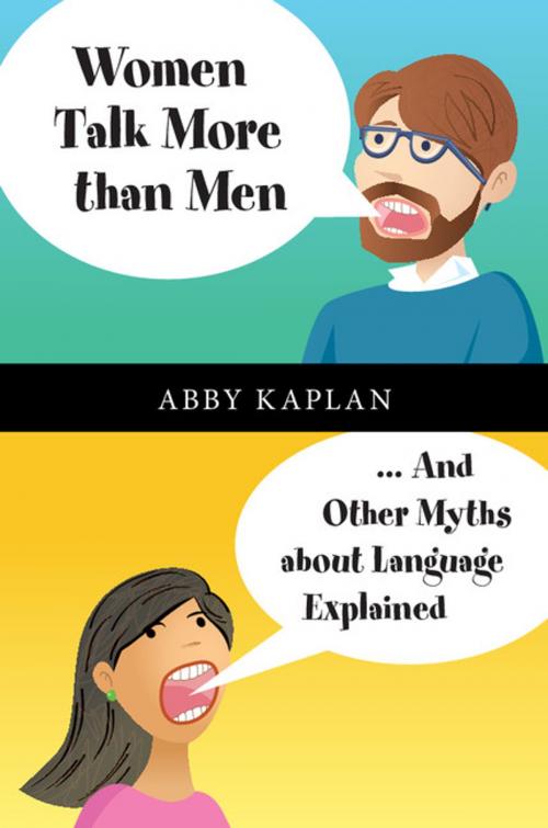 Cover of the book Women Talk More Than Men by Abby Kaplan, Cambridge University Press