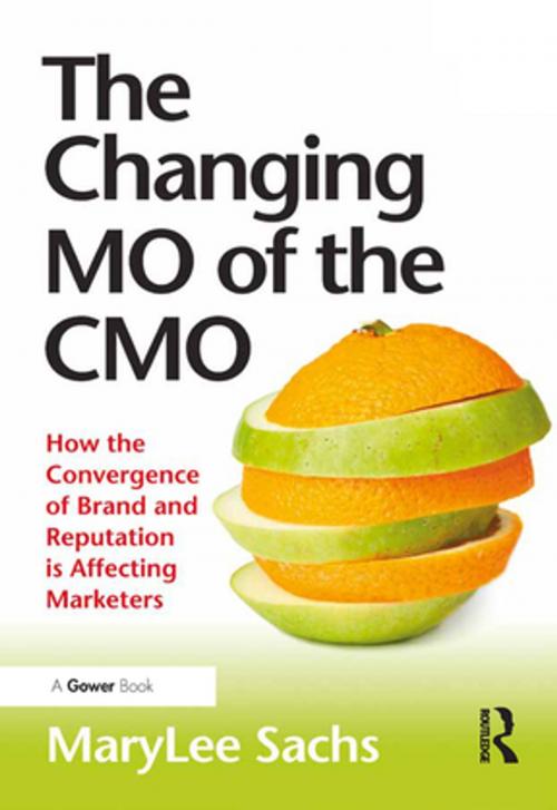 Cover of the book The Changing MO of the CMO by MaryLee Sachs, Taylor and Francis