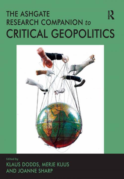 Cover of the book The Routledge Research Companion to Critical Geopolitics by Merje Kuus, Taylor and Francis