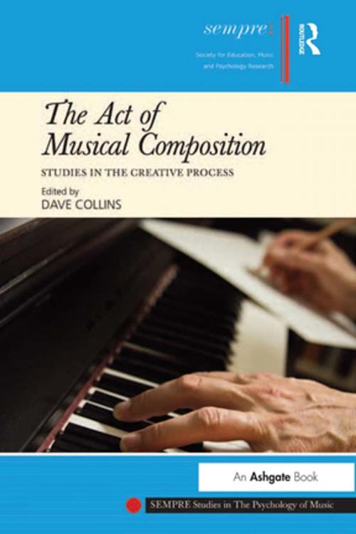 Cover of the book The Act of Musical Composition by , Taylor and Francis