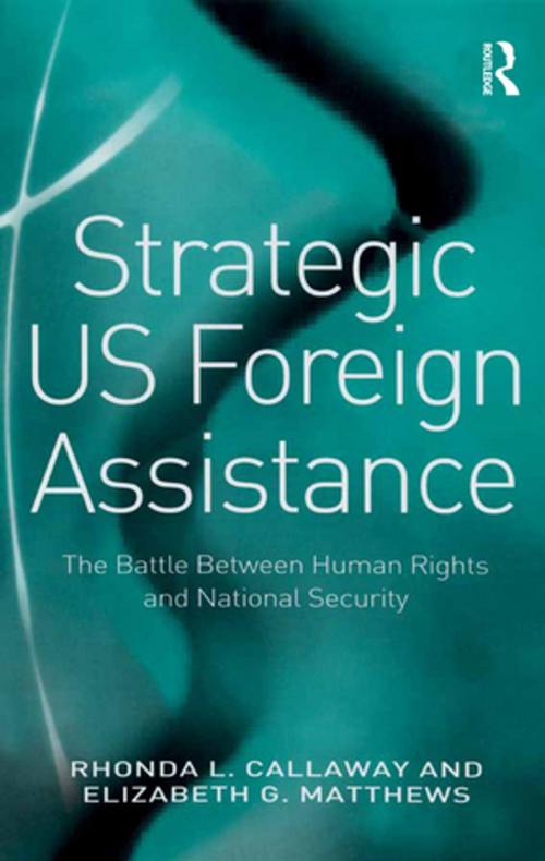 Cover of the book Strategic US Foreign Assistance by Rhonda L. Callaway, Elizabeth G. Matthews, Taylor and Francis