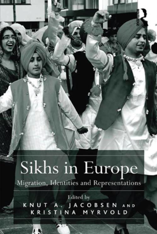 Cover of the book Sikhs in Europe by Kristina Myrvold, Taylor and Francis