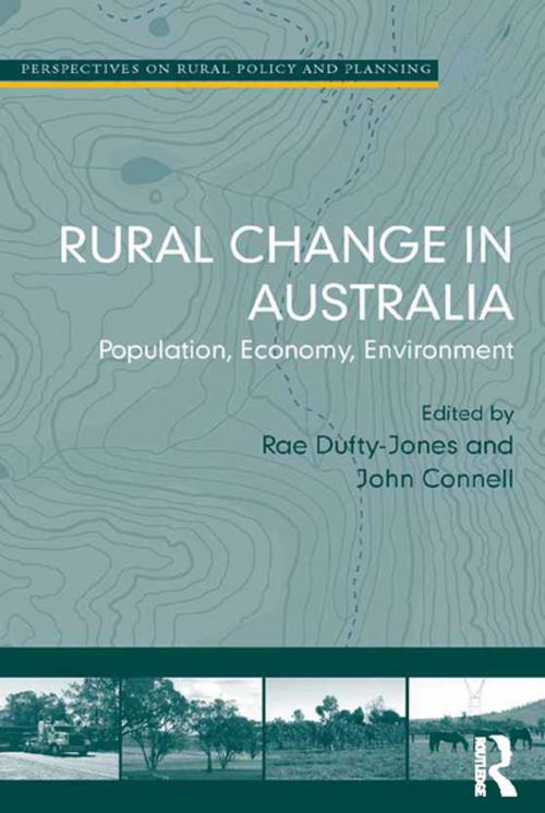 Cover of the book Rural Change in Australia by John Connell, Taylor and Francis