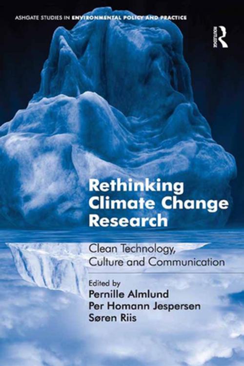 Cover of the book Rethinking Climate Change Research by Pernille Almlund, Taylor and Francis