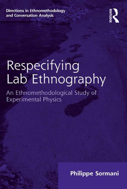 Cover of the book Respecifying Lab Ethnography by Philippe Sormani, Taylor and Francis