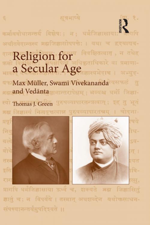 Cover of the book Religion for a Secular Age by Thomas J. Green, Taylor and Francis