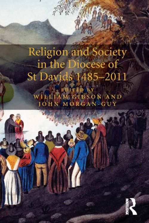 Cover of the book Religion and Society in the Diocese of St Davids 1485-2011 by John Morgan-Guy, Taylor and Francis