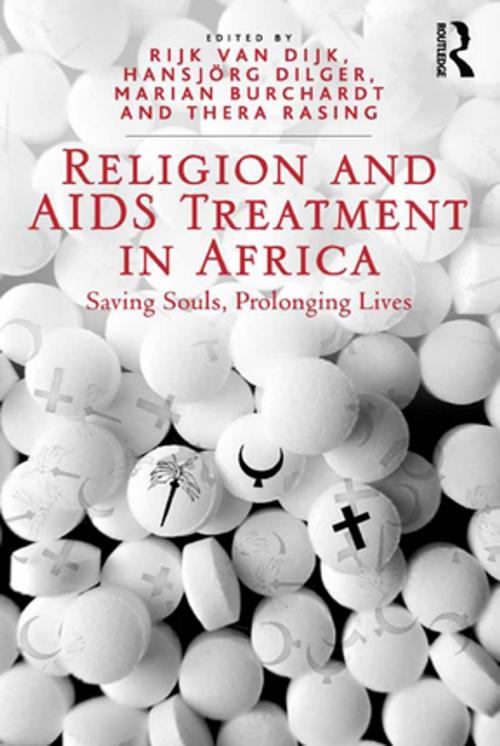 Cover of the book Religion and AIDS Treatment in Africa by Hansjörg Dilger, Thera Rasing, Taylor and Francis