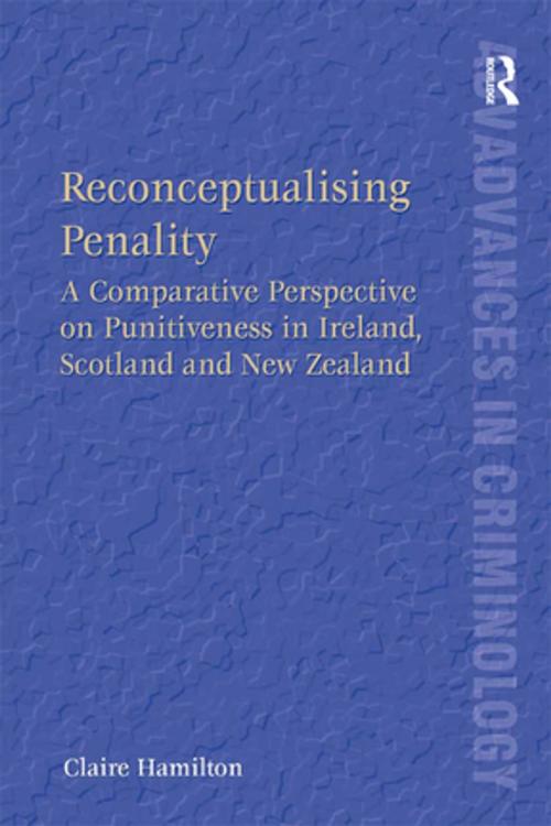 Cover of the book Reconceptualising Penality by Claire Hamilton, Taylor and Francis