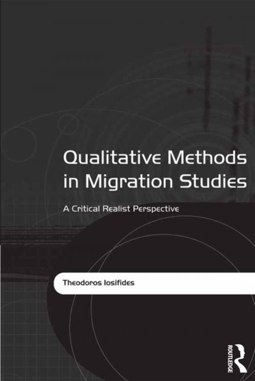 Cover of the book Qualitative Methods in Migration Studies by Theodoros Iosifides, Taylor and Francis