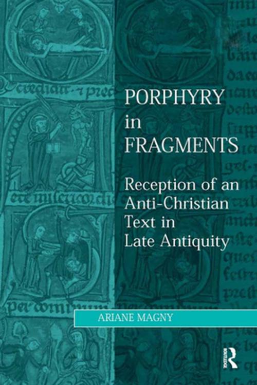 Cover of the book Porphyry in Fragments by Ariane Magny, Taylor and Francis