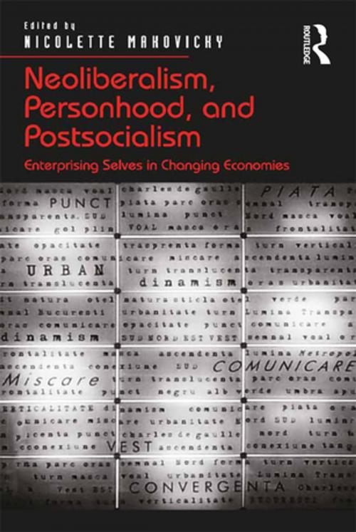 Cover of the book Neoliberalism, Personhood, and Postsocialism by Nicolette Makovicky, Taylor and Francis