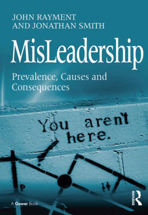 Cover of the book MisLeadership by John Rayment, Jonathan Smith, Taylor and Francis