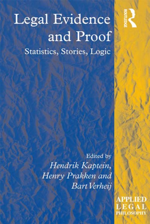 Cover of the book Legal Evidence and Proof by , Taylor and Francis