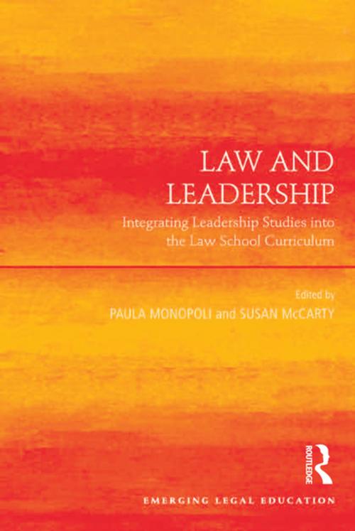 Cover of the book Law and Leadership by , Taylor and Francis