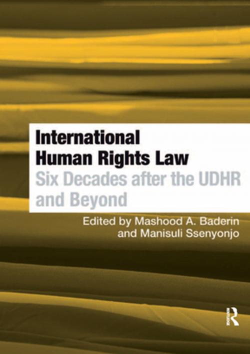 Cover of the book International Human Rights Law by Manisuli Ssenyonjo, Taylor and Francis