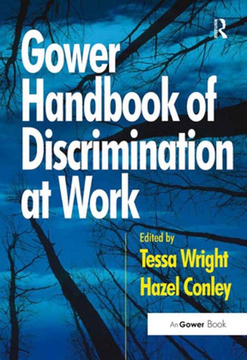 Cover of the book Gower Handbook of Discrimination at Work by Hazel Conley, Taylor and Francis