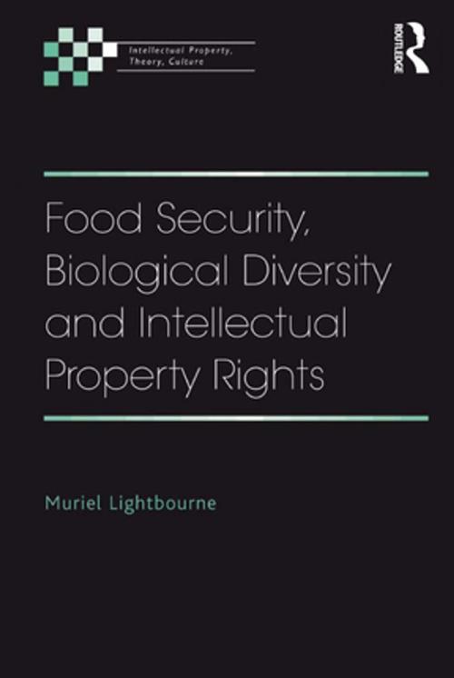 Cover of the book Food Security, Biological Diversity and Intellectual Property Rights by Muriel Lightbourne, Taylor and Francis
