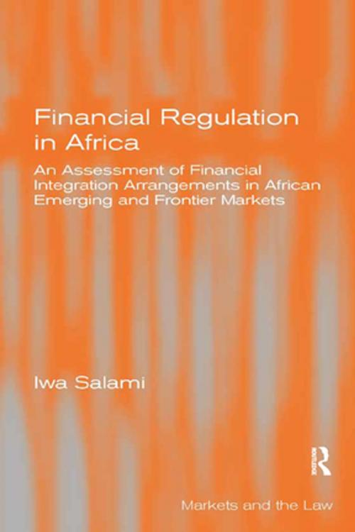 Cover of the book Financial Regulation in Africa by Iwa Salami, Taylor and Francis