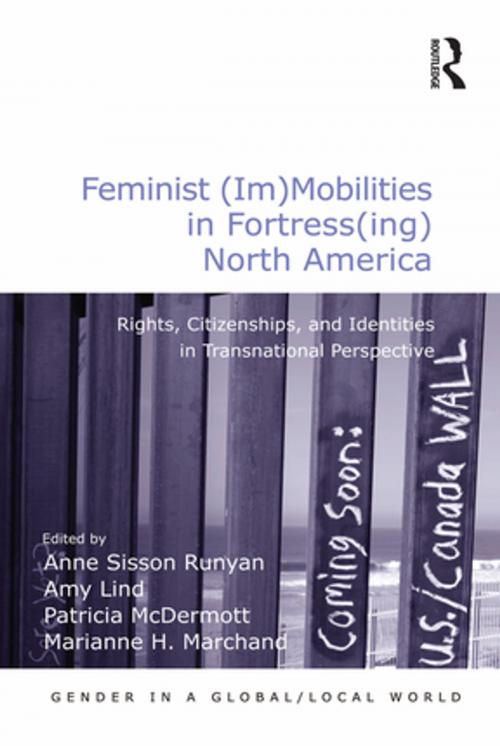 Cover of the book Feminist (Im)Mobilities in Fortress(ing) North America by Amy Lind, Marianne H. Marchand, Taylor and Francis
