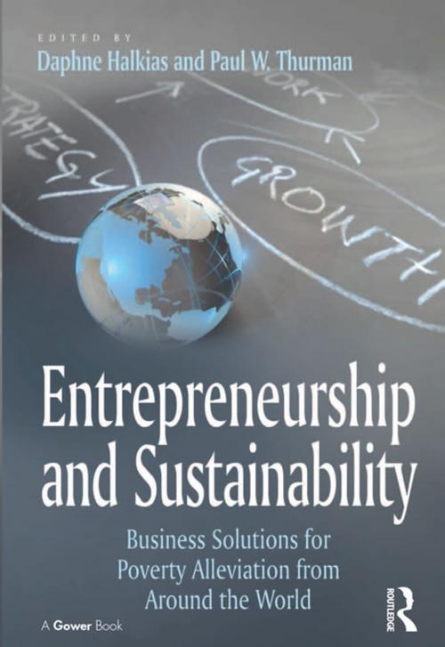 Cover of the book Entrepreneurship and Sustainability by Paul W. Thurman, Taylor and Francis