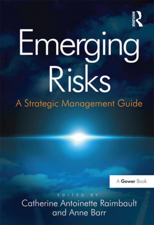 Cover of the book Emerging Risks by Anne Barr, Taylor and Francis