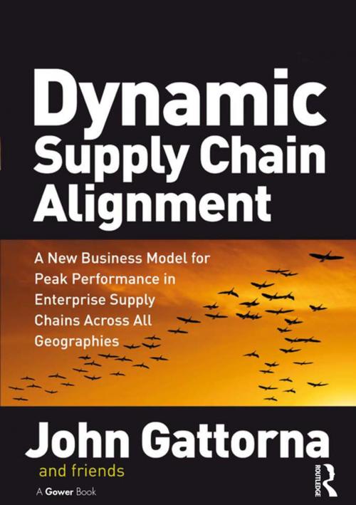 Cover of the book Dynamic Supply Chain Alignment by John Gattorna, Taylor and Francis