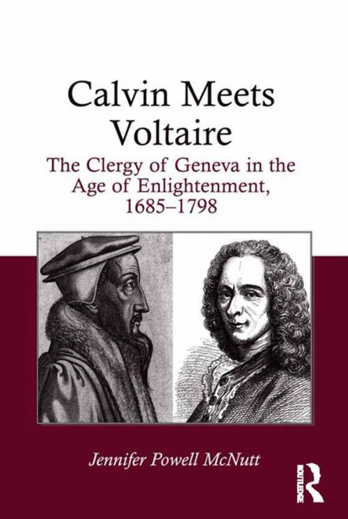 Cover of the book Calvin Meets Voltaire by Jennifer Powell McNutt, Taylor and Francis