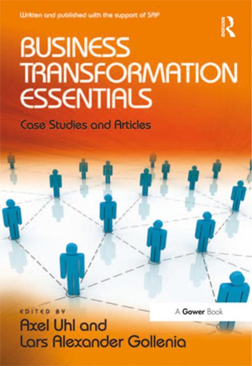 Cover of the book Business Transformation Essentials by Axel Uhl, Lars Alexander Gollenia, Taylor and Francis