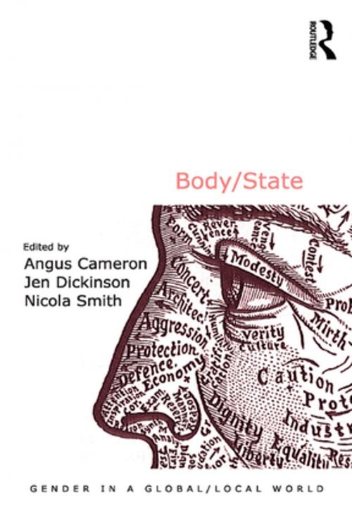 Cover of the book Body/State by Jen Dickinson, Taylor and Francis