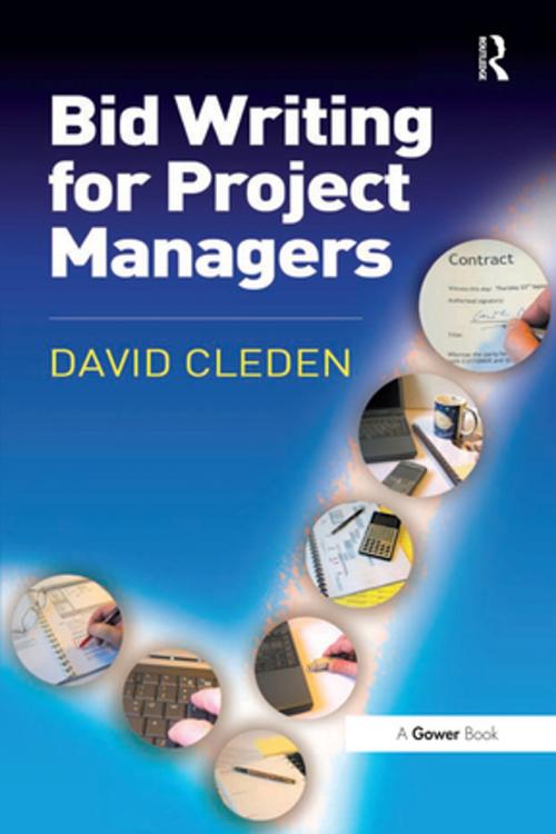 Cover of the book Bid Writing for Project Managers by David Cleden, Taylor and Francis