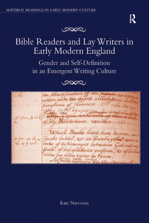 Cover of the book Bible Readers and Lay Writers in Early Modern England by Kate Narveson, Taylor and Francis