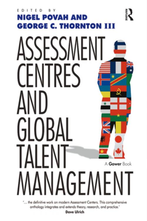 Cover of the book Assessment Centres and Global Talent Management by George C. Thornton Iii, Taylor and Francis
