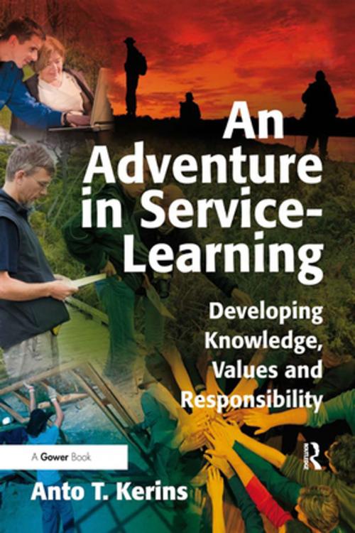 Cover of the book An Adventure in Service-Learning by Anto T. Kerins, Taylor and Francis