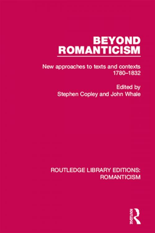 Cover of the book Beyond Romanticism by , Taylor and Francis