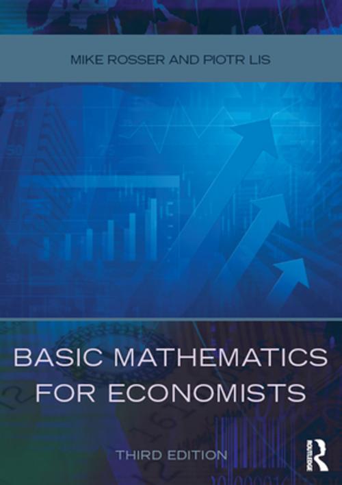 Cover of the book Basic Mathematics for Economists by Mike Rosser, Piotr Lis, Taylor and Francis
