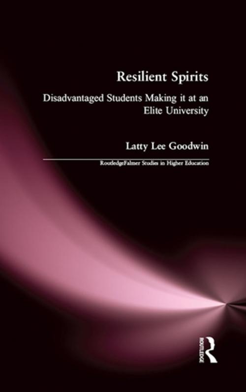 Cover of the book Resilient Spirits by Latty Lee Goodwin, Taylor and Francis