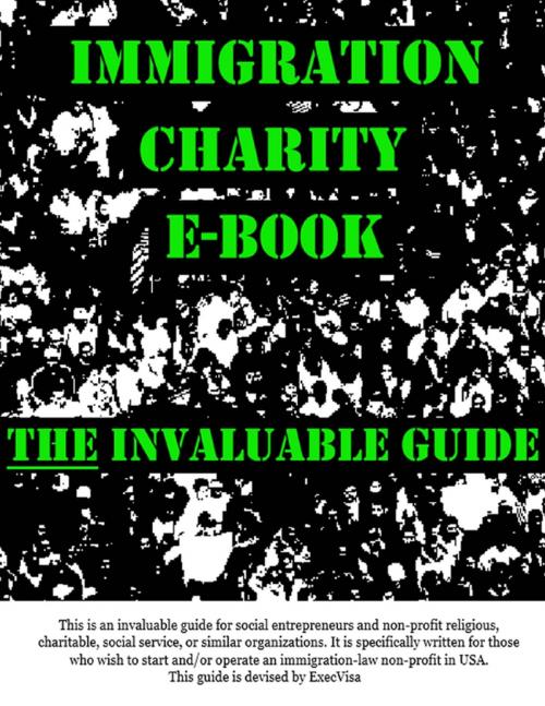 Cover of the book Immigration Charity E-book by ExecVisa, Lulu.com