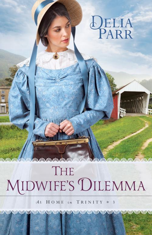 Cover of the book The Midwife's Dilemma (At Home in Trinity Book #3) by Delia Parr, Baker Publishing Group
