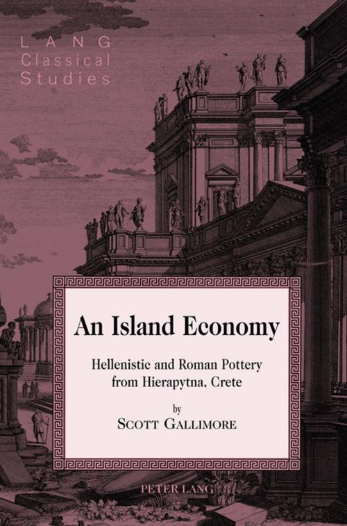 Cover of the book An Island Economy by Scott Gallimore, Peter Lang