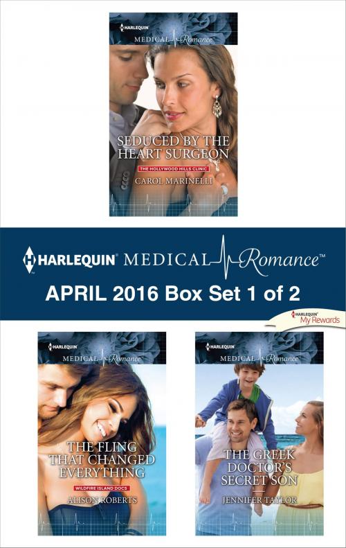 Cover of the book Harlequin Medical Romance April 2016 - Box Set 1 of 2 by Carol Marinelli, Alison Roberts, Jennifer Taylor, Harlequin