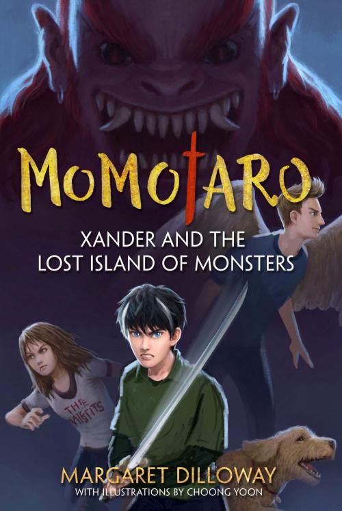 Cover of the book Momotaro: Xander and the Lost Island of Monsters by Margaret Dilloway, Disney Book Group