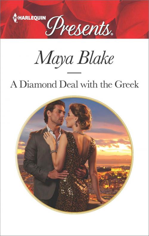 Cover of the book A Diamond Deal with the Greek by Maya Blake, Harlequin