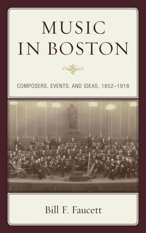 Cover of the book Music in Boston by Bill F. Faucett, Lexington Books