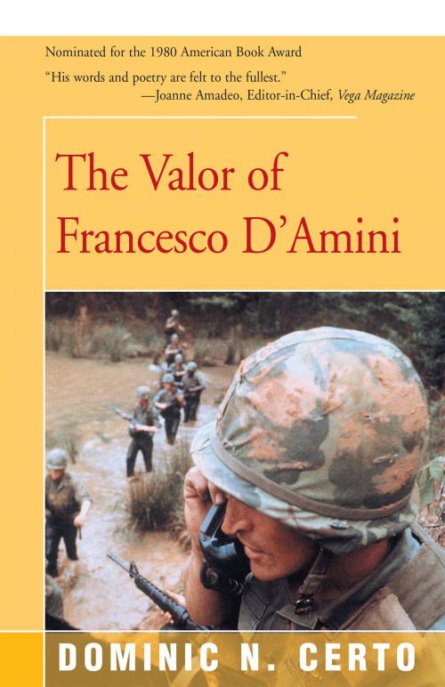 Cover of the book The Valor of Francesco D'Amini by Dominic N Certo, Open Road Distribution