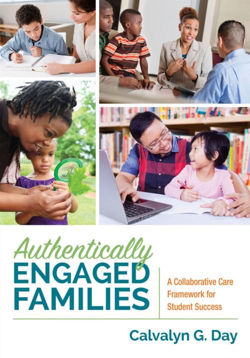 Cover of the book Authentically Engaged Families by Calvalyn G. Day, SAGE Publications