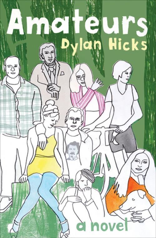 Cover of the book Amateurs by Dylan Hicks, Coffee House Press