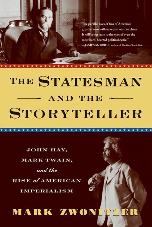 Cover of the book The Statesman and the Storyteller by Mark Zwonitzer, Algonquin Books