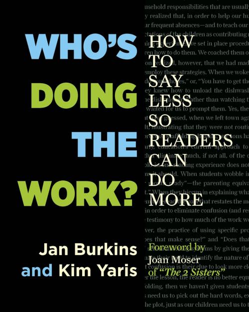 Cover of the book Who's Doing the Work? by Jan Burkins, Kim Yaris, Stenhouse Publishers