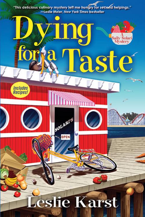 Cover of the book Dying for a Taste by Leslie Karst, Crooked Lane Books